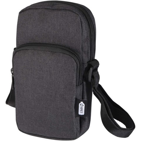 Ross etui na telefon z materiałów z recyklingu z certyfikatem GRS heather charcoal Ross etui na telefon z materiałów z recyklingu z certyfikatem GRS heather charcoal