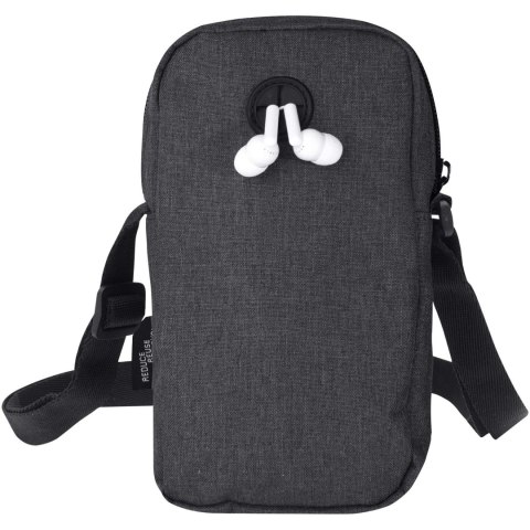 Ross etui na telefon z materiałów z recyklingu z certyfikatem GRS heather charcoal Ross etui na telefon z materiałów z recyklingu z certyfikatem GRS heather charcoal
