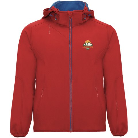 Siberia kurtka unisex typu softshell czerwony Siberia kurtka unisex typu softshell czerwony