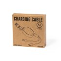 Zwijany kabel do ładowania i synchronizacji z aluminium z recyklingu Zwijany kabel do ładowania i synchronizacji z aluminium z recyklingu