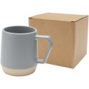 Dolce kubek ceramiczny o pojemności 300 ml z matowym wykończeniem szary Dolce kubek ceramiczny o pojemności 300 ml z matowym wykończeniem szary