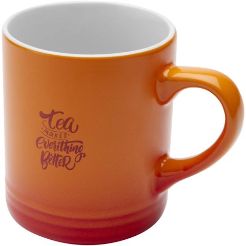 Laguna kubek ceramiczny o pojemności 330 ml pomarańczowy Laguna kubek ceramiczny o pojemności 330 ml pomarańczowy