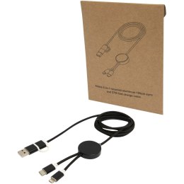 Alasia kabel do synchronizacji danych i szybkiego ładowania 5 w 1 27 W o długości 150 cm z tworzyw sztucznych i alumin