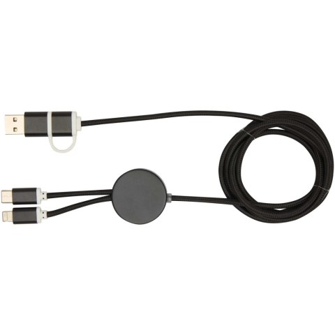 Alasia kabel do synchronizacji danych i szybkiego ładowania 5 w 1 27 W o długości 150 cm z tworzyw sztucznych i alumin Alasia kabel do synchronizacji danych i szybkiego ładowania 5 w 1 27 W o długości 150 cm z tworzyw sztucznych i alumin