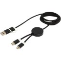 Alasia kabel do synchronizacji danych i szybkiego ładowania 5 w 1 27 W o długości 150 cm z tworzyw sztucznych i alumin