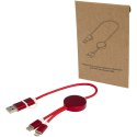 Alasia kabel do synchronizacji danych i szybkiego ładowania 5 w 1 27 W o długości 30 cm z tworzyw sztucznych i alumini