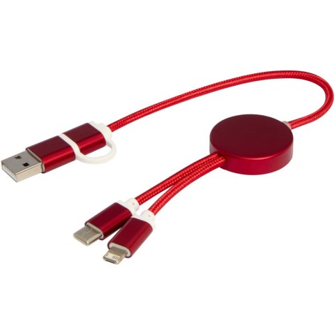 Alasia kabel do synchronizacji danych i szybkiego ładowania 5 w 1 27 W o długości 30 cm z tworzyw sztucznych i alumini Alasia kabel do synchronizacji danych i szybkiego ładowania 5 w 1 27 W o długości 30 cm z tworzyw sztucznych i alumini