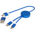 Alasia kabel do synchronizacji danych i szybkiego ładowania 5 w 1 27 W o długości 30 cm z tworzyw sztucznych i alumini