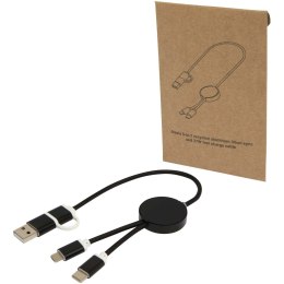 Alasia kabel do synchronizacji danych i szybkiego ładowania 5 w 1 27 W o długości 30 cm z tworzyw sztucznych i alumini
