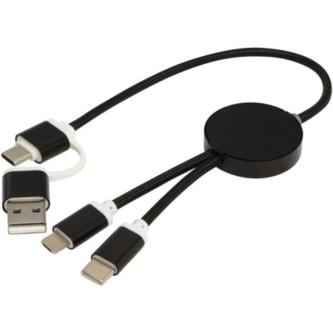 Alasia kabel do synchronizacji danych i szybkiego ładowania 5 w 1 27 W o długości 30 cm z tworzyw sztucznych i alumini Alasia kabel do synchronizacji danych i szybkiego ładowania 5 w 1 27 W o długości 30 cm z tworzyw sztucznych i alumini