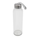 Butelka szklana Aqua Flow 500 ml, transparentny Butelka szklana Aqua Flow 500 ml, transparentny