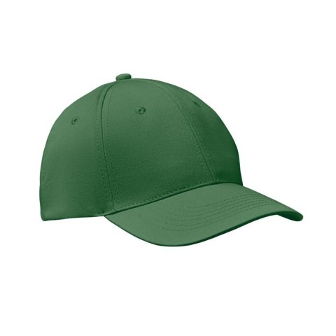 Czapka baseballowa 6 paneli ciemnozielony