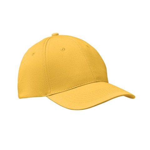 Czapka baseballowa 6 paneli żółty Czapka baseballowa 6 paneli żółty