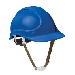 Kask ochronny z ABS niebieski