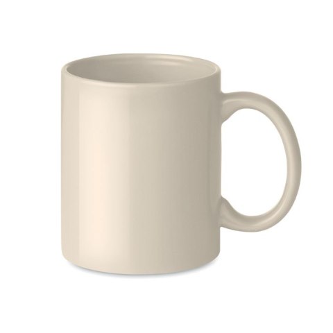 Kolorowy kubek ceramiczny beżowy Kolorowy kubek ceramiczny beżowy