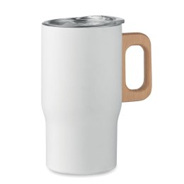 Kubek z podwójną ścianką 350 ml biały