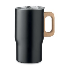 Kubek z podwójną ścianką 350 ml czarny