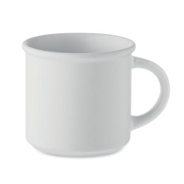 Matowy kubek ceramiczny 300 ml biały