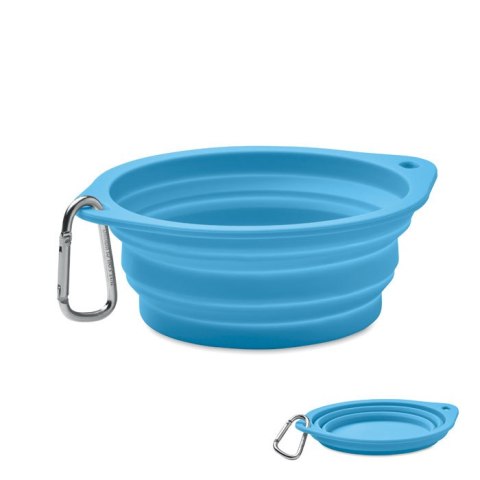 Przenośna miska dla zwierząt 35 baby blue