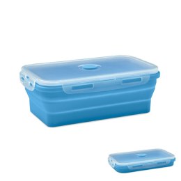 Składany silikonowy pojemnik na baby blue