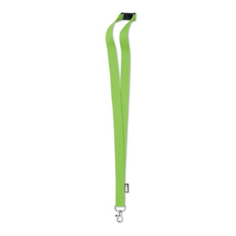 Smycz RPET 20 mm limonka
