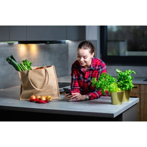 Torba na zakupy z juty Natural Shopper, beżowy Torba na zakupy z juty Natural Shopper, beżowy