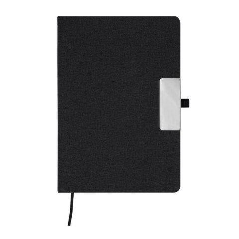 Notes z długopisem w pudełku Plata, czarny Notes z długopisem w pudełku Plata, czarny