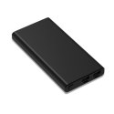 Power bank 10000 mAh Banco, czarny Power bank 10000 mAh Banco, czarny