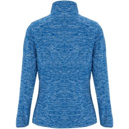 Artic damska kurtka polarowa z zamkiem błyskawicznym na całej długości heather royal blue