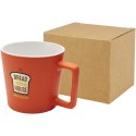 Cali Kubek ceramiczny o pojemności 370 ml z matowym wykończeniem pomarańczowy Cali Kubek ceramiczny o pojemności 370 ml z matowym wykończeniem pomarańczowy