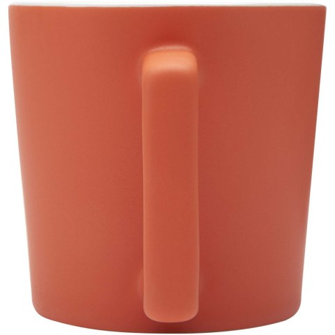 Cali Kubek ceramiczny o pojemności 370 ml z matowym wykończeniem pomarańczowy Cali Kubek ceramiczny o pojemności 370 ml z matowym wykończeniem pomarańczowy