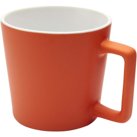 Cali Kubek ceramiczny o pojemności 370 ml z matowym wykończeniem pomarańczowy Cali Kubek ceramiczny o pojemności 370 ml z matowym wykończeniem pomarańczowy