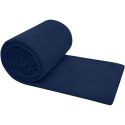 Huggy koc polarowy o wymiarach 220 x 250 cm granatowy