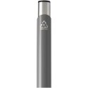Moneta długopis z aluminium z recyklingu szary