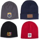 Pudełko z czapkami typu beanie biały Pudełko z czapkami typu beanie biały