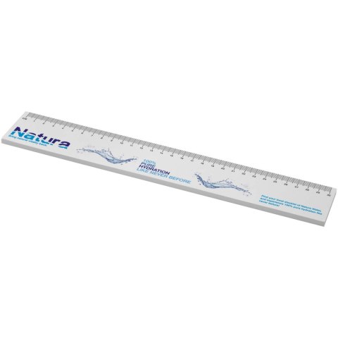Sticky-Mate® recycled sticky notes with printed 30 cm ruler biały Sticky-Mate® recycled sticky notes with printed 30 cm ruler biały