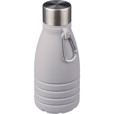 Składana butelka sportowa 550 ml z karabińczykiem Składana butelka sportowa 550 ml z karabińczykiem