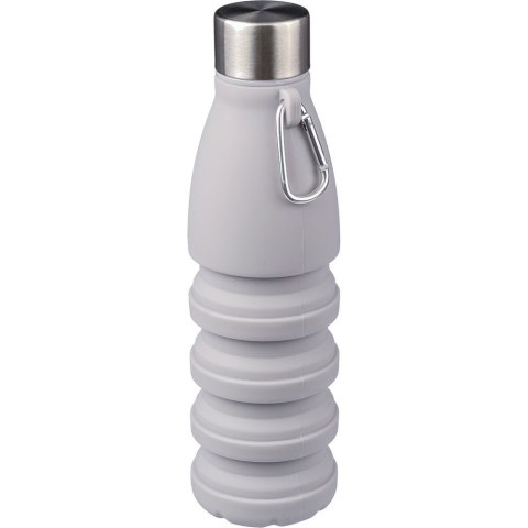 Składana butelka sportowa 550 ml z karabińczykiem Składana butelka sportowa 550 ml z karabińczykiem