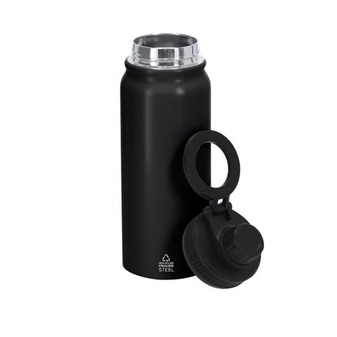 Butelka termiczna 600 ml ze stali nierdzewnej z recyklingu, magnetyczny obrotowy stojak na telefon Butelka termiczna 600 ml ze stali nierdzewnej z recyklingu, magnetyczny obrotowy stojak na telefon