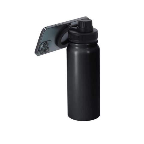 Butelka termiczna 600 ml ze stali nierdzewnej z recyklingu, magnetyczny obrotowy stojak na telefon Butelka termiczna 600 ml ze stali nierdzewnej z recyklingu, magnetyczny obrotowy stojak na telefon