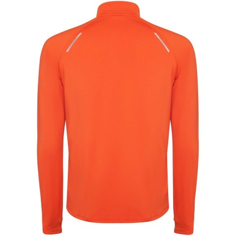 Estambul męska bluza z długim rękawem i zamkiem błyskawicznym na połowie długości fire orange Estambul męska bluza z długim rękawem i zamkiem błyskawicznym na połowie długości fire orange