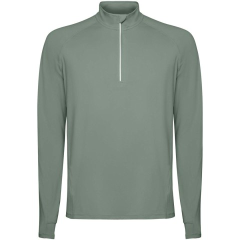 Estambul męska bluza z długim rękawem i zamkiem błyskawicznym na połowie długości laurel green Estambul męska bluza z długim rękawem i zamkiem błyskawicznym na połowie długości laurel green