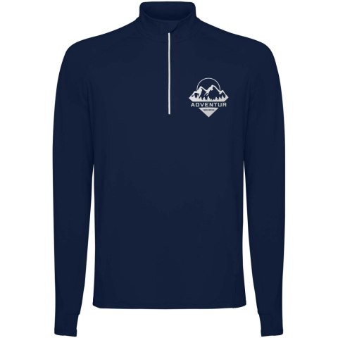 Estambul męska bluza z długim rękawem i zamkiem błyskawicznym na połowie długości navy blue Estambul męska bluza z długim rękawem i zamkiem błyskawicznym na połowie długości navy blue