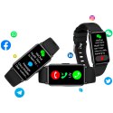 Sportowa inteligentna opaska z GPS Prixton AT806 czarny