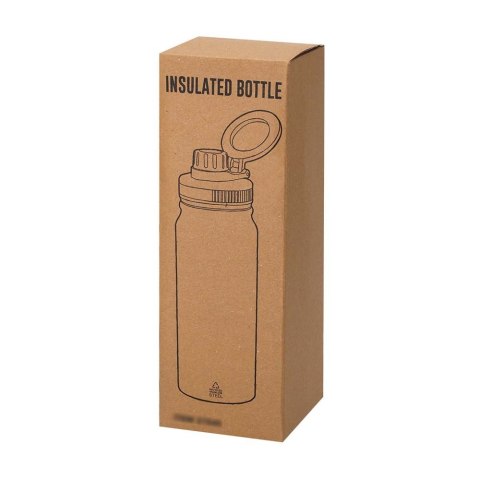 Butelka termiczna 600 ml ze stali nierdzewnej z recyklingu, magnetyczny obrotowy stojak na telefon Butelka termiczna 600 ml ze stali nierdzewnej z recyklingu, magnetyczny obrotowy stojak na telefon