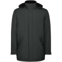 America męska ocieplana kurtka typu parka dark lead