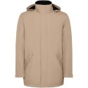 America męska ocieplana kurtka typu parka dark sand