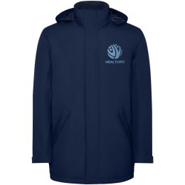 America męska ocieplana kurtka typu parka navy blue