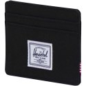 Herschel Charlie uchwyt na kartę RFID wykonany z materiałów z recyklingu czarny