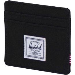 Herschel Charlie uchwyt na kartę RFID wykonany z materiałów z recyklingu czarny
